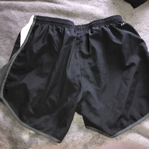 Black Nike Running Shorts - KIDS - Picture 2 of 3